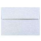 JAM Paper A7 Parchment Invitation Envelopes - 5.25" x 7.25" - Blue Recycled - 50 Pack -Colour: Blue, Envelopes feature a marbled parchment finish for an elegant touch