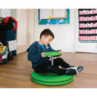 Learning Advantage The Freckled Frog Whizzy Dizzy - Sit and Spin Toy-Whirl around freely: The metal ball bearings in between the two discs enable a smooth and continuous free spin.