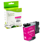 fuzion Brother LC501XLMS Compatible Inkjet - High Yield - Magenta-Magenta