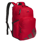 Adidas Midway Backpack - Scarlet/Black-Wipeable material allows for easy spot cleaning with soap and water