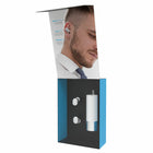 Brookstone NanoLink True Wireless Earbuds with Charging Case - White-Make & take phone calls completely hands-free
