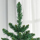 HOMCOM 6' Artificial Christmas Tree with 583 Branch Tips - Green-Colour: Green 
