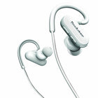 Brookstone AirFlex Athletic Wireless Bluetooth Headphones - White-Comfort-fit non-slip ear hooks are perfect for any exercise