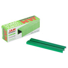 JAM Paper Standard Size Colourful Staples - Emerald Green - 5000 Pack-These colourful staples are the best way to add a colourful touch to memos, presentations, classwork, packets and more