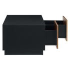 Modway Holden 36" Coffee Table - Black Walnut-8