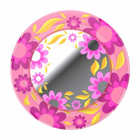 PopSockets PopGrip for MagSafe Round with Adapter Ring - Pink Relief-The Magnetic Phone Grip & Stand securely attaches to your MagSafe-compatible case or Android case (utilizing the included Magnetic Adapter Ring) for maximum grip and stand utility, while simply sliding off (when you want it to) for MagSafe or wireless charging.
