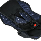 Qaba - Tricycle enfant 6 en 1 avec guidon amovible et canopée - bleu marine-Roues en EVA robustes offrant une conduite fluide et silencieuse 