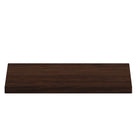 Flash Furniture 36" Square High-Gloss Walnut Resin Table Top with 2" Thick Drop-Lip-Clean with mild detergent/water and cloth dry