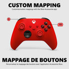 Xbox Wireless Gaming Controller - Pulse Red-Includes Xbox Wireless and Bluetooth technology for wireless gaming on supported consoles, Windows 10 PCs, Android phones, and tablets. iOS support coming in the future.