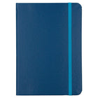 JAM Paper Hardcover Notebook Journal with Elastic Band Closure, Blue, Medium, 5 x 7-Hardcover Notebook