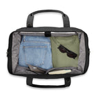 Samsonite Companion Drop Bottom  Weekender 15.6" - Black-Large drop-bottom compartment
