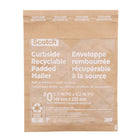 Scotch Curbside Recyclable Padded Mailer - Size 0 - 5.5" x 9"-Similar impact protection to traditional bubble mailers