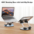 MyBat Adjustable Ergonomic Laptop/Tablet Stand - Supports Up to 17"-High Load Capacity (Up to 44 lb) - Stable support even for heavy laptops.
