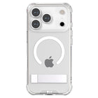Blu Element DropZone Rugged Compatible with MagSafe Case with Kickstand for iPhone 17 Pro - Clear-Protection level  - 400 Drops at 10 Feet