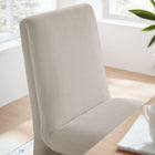 Modway Emory Fabric Upholstered Dining Side Chair - Salt-Arrives Fully Assembled