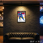 Auston Matthews Toronto Maple Leafs - Framed Canvas - 22" x 31"-Finished size: 22.5x31.5