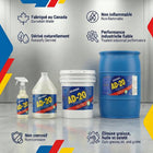AD-20 All-Purpose Degreaser/Cleaner - 3.6L - 4 Pack-AD-20 can be used for floor wash downs, parts washing, general purpose cleaning, metal preparation, kitchen degreasing, and many more applications