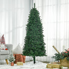 HOMCOM - Arbre de Noël artificiel 6pi - arbre de Noël avec 583 branches - vert-Cet arbre artificiel est presque impossible à distinguer d'un véritable épicéa 