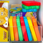 Fit And Fresh - Ensemble de blocs réfrigérants jours de la semaine cool coolers - multicolore-Congélation rapide, sécuritaire pour la nourriture, réutilisable