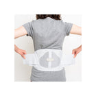 Obusforme Back Support Belt - Female - White-Built-in, ventilated back belt lumbar pad provides additional support to the lumbar area