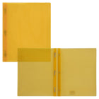 Staples - Couverture de rapport en poly avec cordon - jaune-couverture en poly avec cordon, Jaune