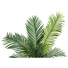 Monarch Specialties - Plante Artificielle - 47 po H - Palmier - Mis En Pot - Touche Réelle - Feuilles Vertes - Pot Noir-6