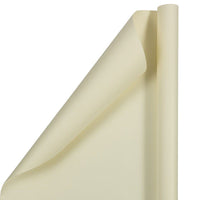 JAM Paper Matte Wrapping Paper - 30" x 25' - Matte Ivory - 2 Pack-Colour: Ivory Matte 