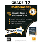 Dynamic Math Workbook Alberta - Grade 12-Covers Alberta Grade 12 Mathematics (30-1) curriculum