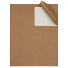 JAM Paper Mailing Address Labels, 3 1/3 x 4, Brown Kraft, 2 sets of 120 (4513702g)-Material: paper