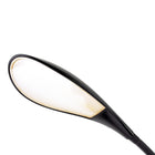 Sully LED Swan Lamp - Matte Black - 25"-Dimensions: 14.75"H x 6.75"W x 6.75"D