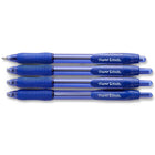 Paper Mate Profile Ballpoint Pens Retractable – 1.4mm – Blue – 4 Pack-Click advance keeps pens from staining purses or pockets