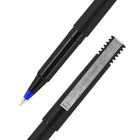 uni-ball Roller Rollerball Pens - 0.5mm - Blue - 12 Pack-Ink Color: Blue