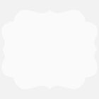 JAM Paper Window Decal Labels - VintageFrame - 2 1/2 x 3 - White - 250 Labels/Roll-Size: Vintage Frame ( 2 1/2 x 3 Inches ) | Printer friendly labels are easy to create and customize.