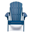 Backyard Lifestyles Adirondack Chair - Navy Blue-Durable Weather Resistant Polystyrene: HIPS, High Impact Polystyrene.