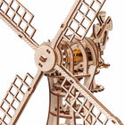 EWA Eco-Wood-Art Windmill 3D Wooden STEM Construction Kit - Set of 227-Clear colorful step-by-step assembly instructions