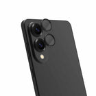 Blu Element - Protecteur d’objectif en aluminium 1 par 1 pour Galaxy S25 Edge – Noir-AR Anti Reflection : réduit les reflets pour préserver la qualité d’image originale