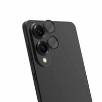 Blu Element - Protecteur d’objectif en aluminium 1 par 1 pour Galaxy S25 Edge – Noir-AR Anti Reflection : réduit les reflets pour préserver la qualité d’image originale