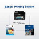 Epson T127 Ink Cartridge - Extra High Capacity - Black, 2 Pack-Compatible with: Epson Stylus NX530, NX625, Epson WorkForce 545, 60, 630, 633, 635, 645, 840, 845, WF-3520, WF-3520DWF, WF-3540, WF-3540DTWF, WF-7010, WF-7510, WF-7520