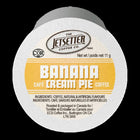 The Jetsetter Coffee Co. Banana Cream Pie Medium Roast Coffee K-Cups - 24 Pack-COR Kosher certified.