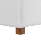Modway Commix Down Filled Overstuffed Ottoman - Pure White-8