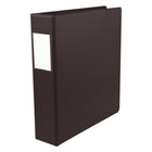 Staples − Reliure économique à anneaux en D − 2 po − noir-Reliure noire à anneaux ronds de 2 po avec une capacité de 480 pages