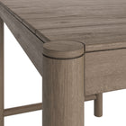 Modway Eleni Rectangle 56" Outdoor Teak Wood Rectangular Bar Table - Weathered Grey Teak-8