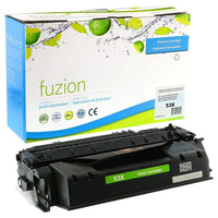 fuzion HP 53X (Q7553X) Compatible Toner Cartridge - High Yield - Black-Ink Colour: Black