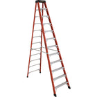 Featherlite - Escabeaux industriels extra robustes en fibre de verre série 6800 AA - 12 pi-Hauteur nominale: 12 pi