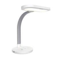 Verilux HappyLight Duo 2-in-1 Light Therapy & Task Desk Lamp-Long-lasting LED light delivers better brilliance and truer color for detailed work