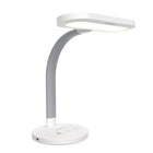 Verilux - Lampe de bureau HappyLight Duo 2 en 1 pour la luminothérapie et les tâches quotidiennes-La lumière LED longue durée offre une meilleure luminosité et des couleurs plus fidèles pour un travail de précision.