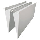 Staples Grey Hanging File Folders - Legal Size - 25 Pack-Accommodates legal-sized documents