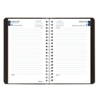 Blueline Daily/Monthly Academic Planner - August to July - Soft Cover - 8" H x 5" W - Black - Bilingual-Untimed