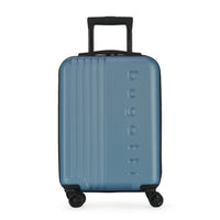 Bugatti The Classic Carry-on Hardside Luggage - Blue-Made from a durable blend of ABS and polycarbonate composite