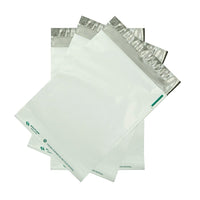 Quality Park White Poly Envelopes - 9" x 12" - 100 Pack-9" x 12"